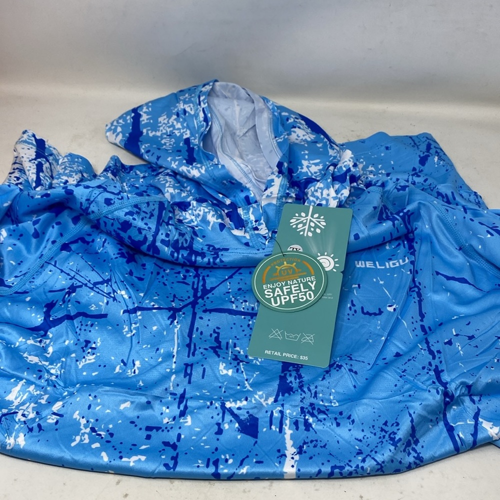 NWT weligu SPF hoodie size XL new with tags NWT - Picture 2 of 4